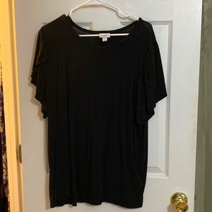 LuLaRoe solid black Olive size XL